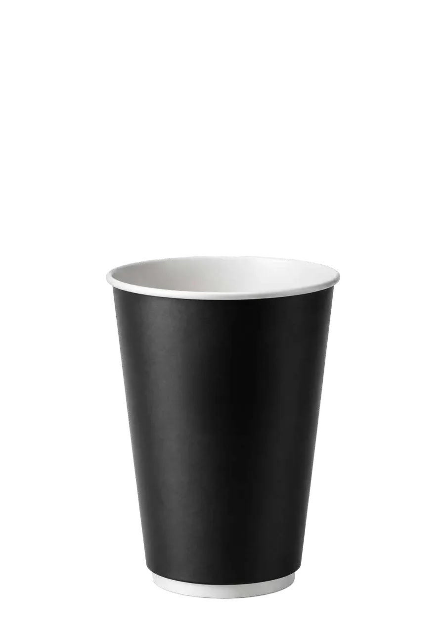 Vaso de café negro